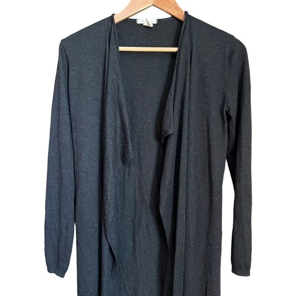 3 for $30! H&M black long cardigan size extra small - Picture 3 of 9